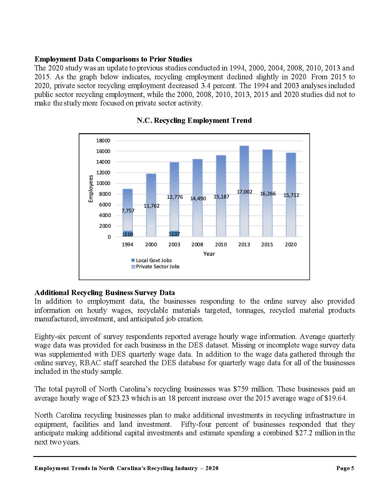 2020 NC Recycling Employment Study Page 08